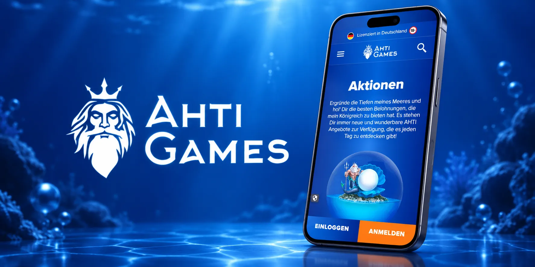AHTI Casino App-Screenshot
